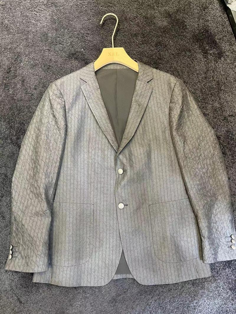 

Men's Jackets L0988 Fashion Men's Coats & 2022 Runway Luxury European Design Party Style Clothing, Picture shown