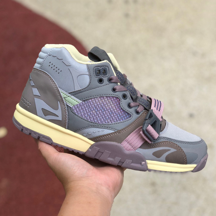 

With Box Mens Running shoes Trainer 1 Utility Light Smoke Grey Honeydew-Particle Style Code DH7338-002 men women trainers sports sneakers OG Quality 36-44