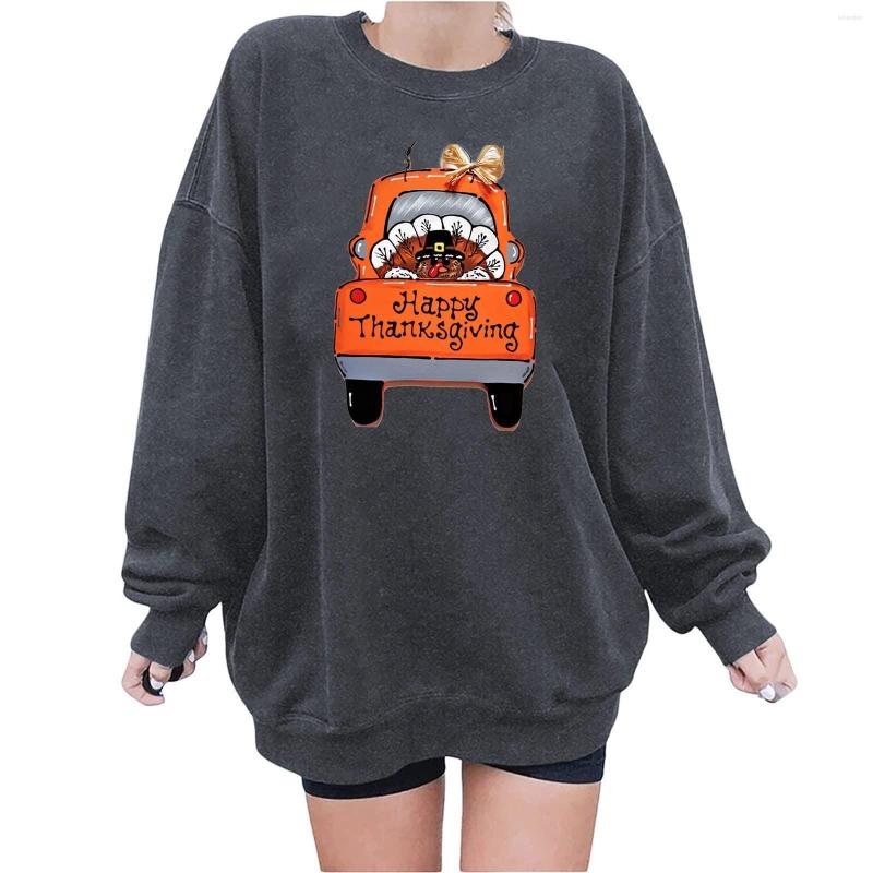 

Women's Hoodies Matching Set Long Thanksgiving Womens Tops Loose Round Neck Sleeves Sweatshirts Fleece Sweatsuits Women, Black