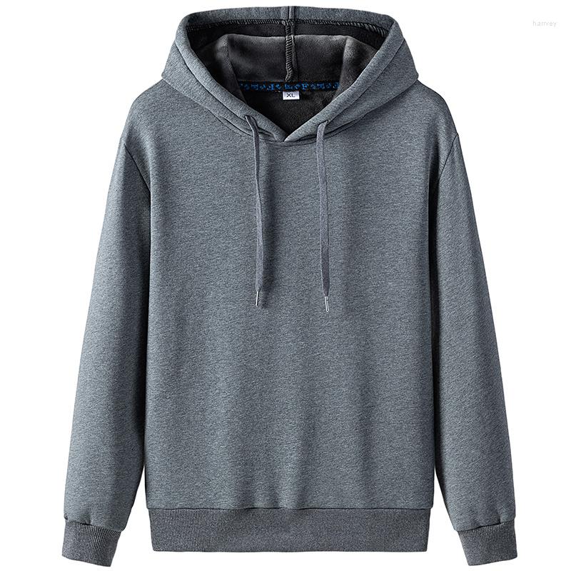 

Men's Hoodies Autumn Winter Mens Hoodie Sweatshirts Pullover Tracksuit Hoody Streetwear Casual Man Solid Color Sweatshirt Hip Hop Tops, Black