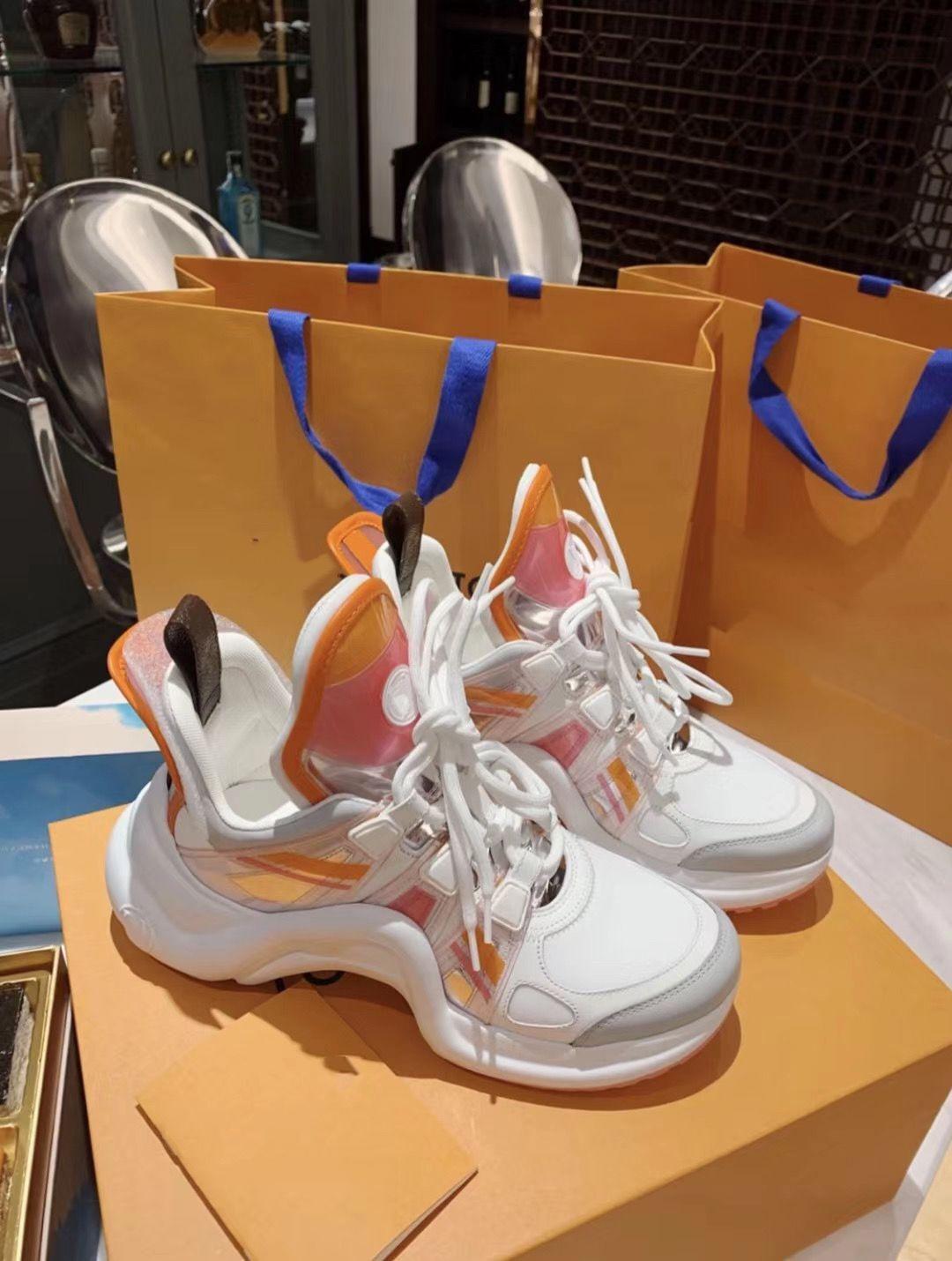 

Designer Sneakers Luxury Fashion Brand Casual Size Model Cl02 Women HFe