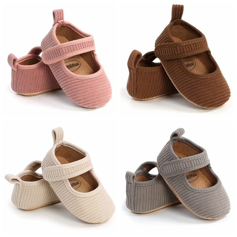 

First Walkers Spring Autumn Baby Shoes Solid Color Girls Prewalker Antislip walkers Casual Soft 221107, H4