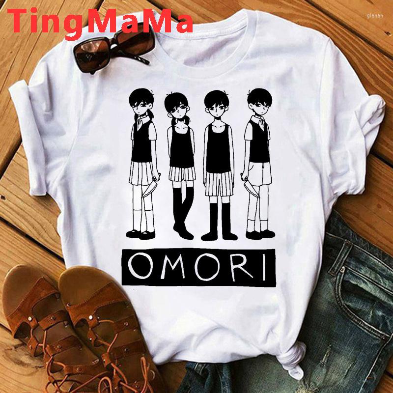 

Men's T Shirts Omori Tshirt Clothing Male Vintage Aesthetic Graphic 2022 Funny T-shirt Y2k, 69746