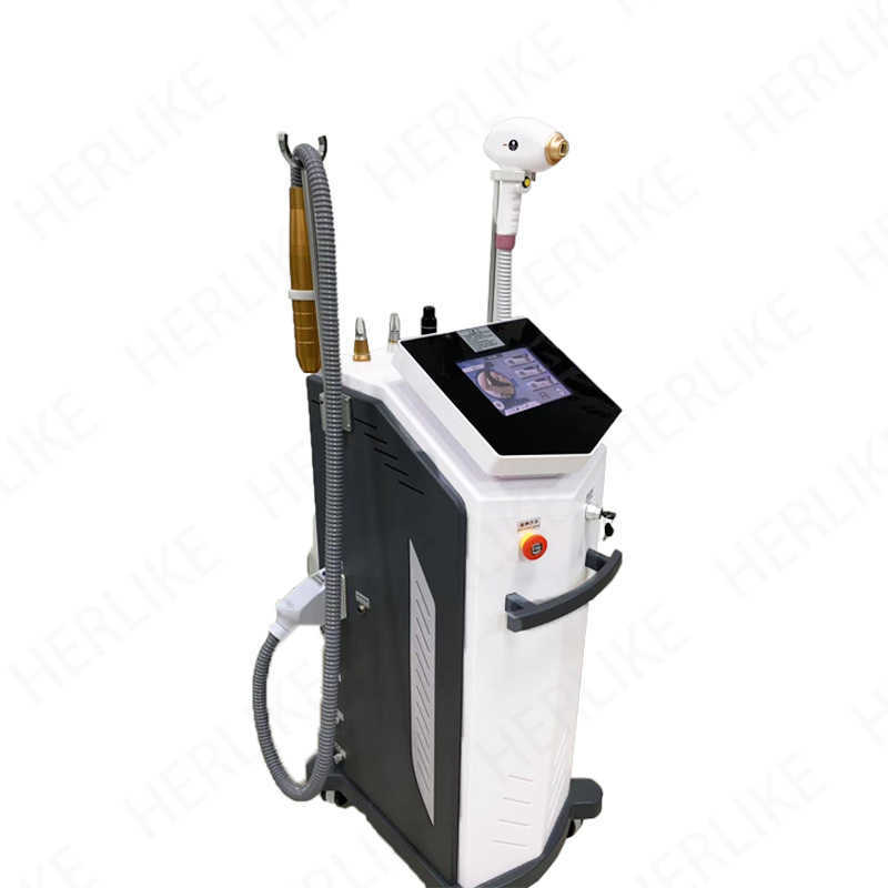 

2 IN 1 Tattoo Removal Carbon Peeling 808nm Hair Removal Skin Whitening Effective IPL Acne Treatment Beauty Laser Machine