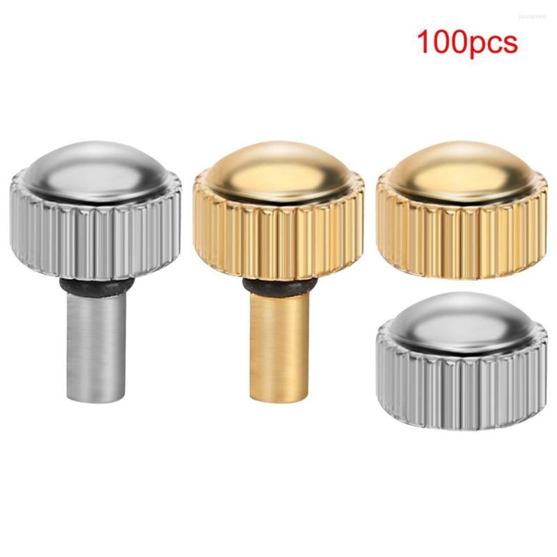 

Watch Repair Kits 100pcs Waterproof Screw Tube Crown 3.5x0.9mm Copper Gold Silver Flat/Long For Quartz Accessories