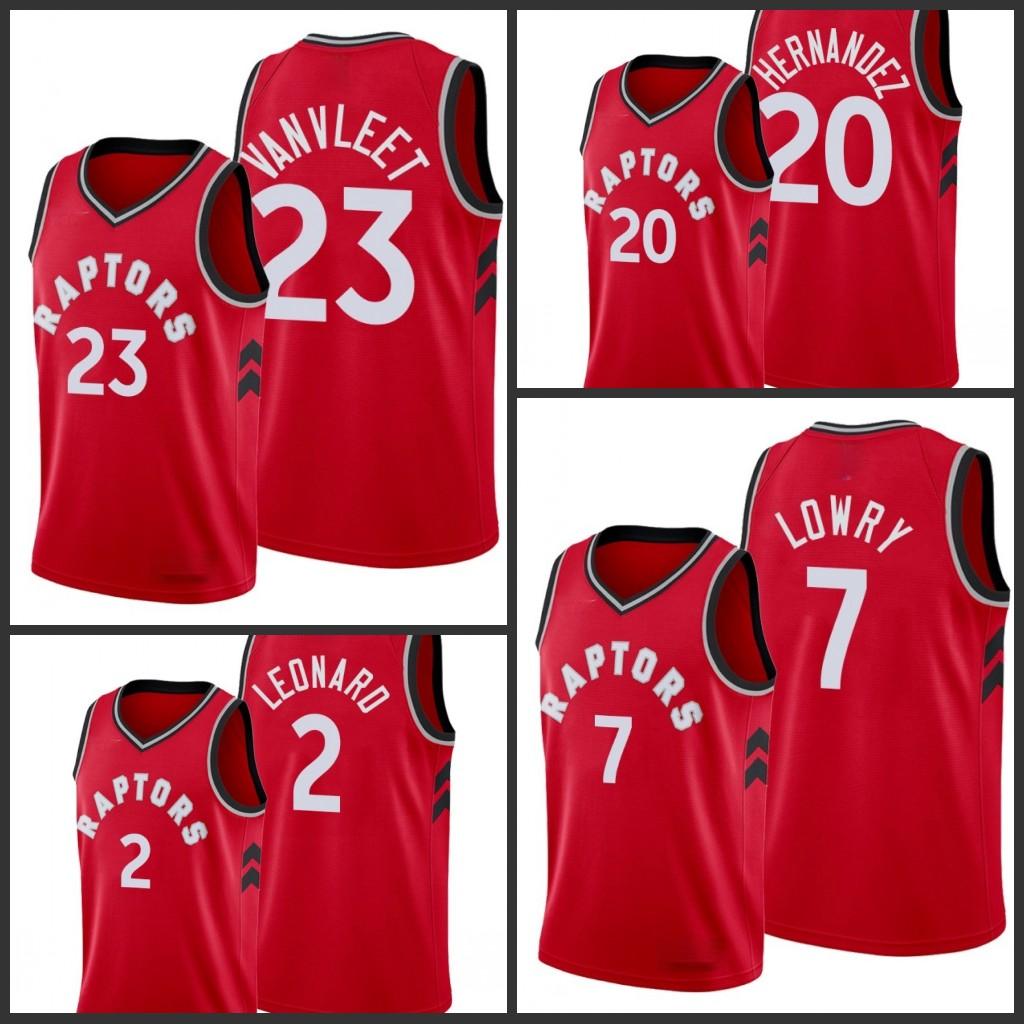 

Toronto''Raptors''Men Fred VanVleet Kawhi Leonard Kyle Lowry Pascal Siakam Dewan Hernandez Jerseys