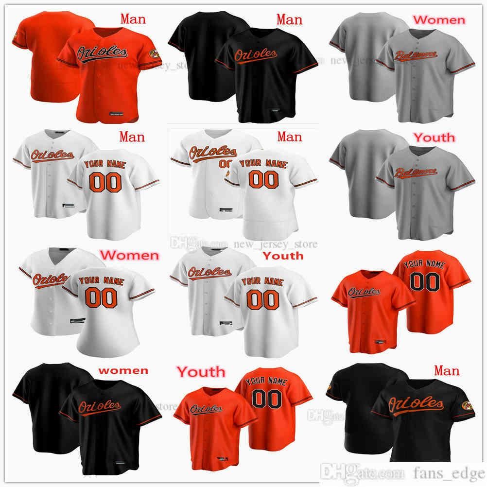 

CUSTOM College wear Custom boys' and women's Baseball Jersey Cal Ripken Jr. Trey Mancini Maikel Franco Chris Davis Freddy Galvis Matt Harvey, Man size s-xxxl