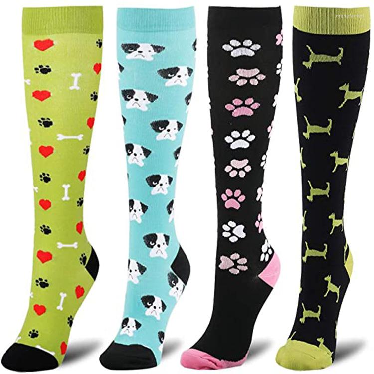 

Women Socks Manufacturers Wholesale Sports Leisure Compression Adult Pressure Compressed Stockings Sexy Red Fishnets Cosplay, 4 pairs a