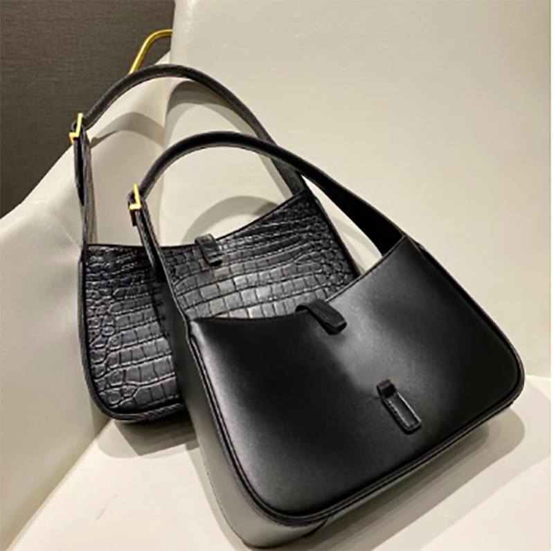 

Designers Bags Luxurys hobo woman Armpit Bag handbags Classic leather designer ladies shoulder Baguette multi-color fashion wholesale crossbody crocodile grain, White