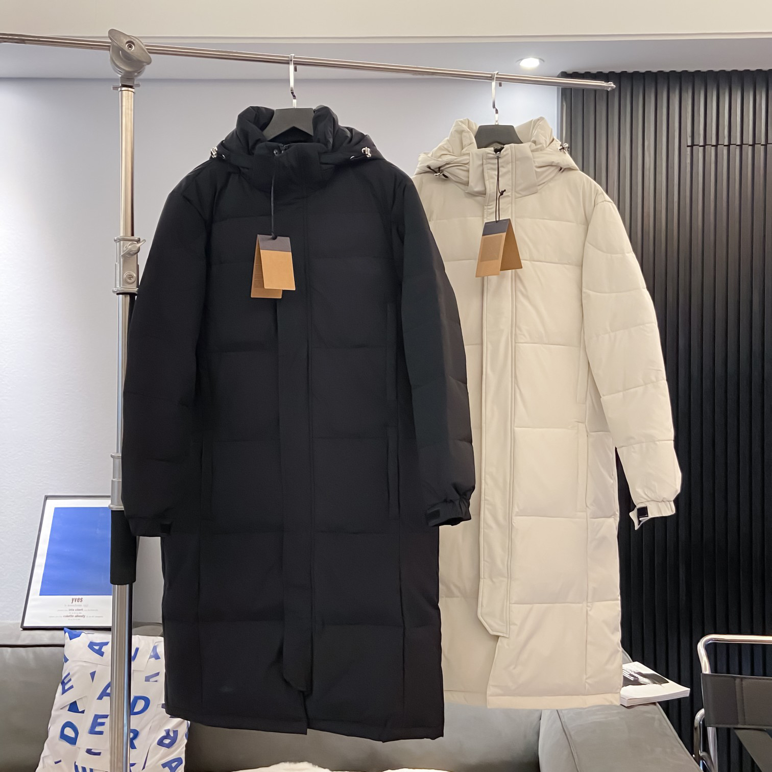 

North Mens Designer Extended Down the Jackets Parka Womens Letter Printing Men Parkas Winter Couples Clothing Coat Zippers Letters Printed Puffer Jackets, This option does no ship