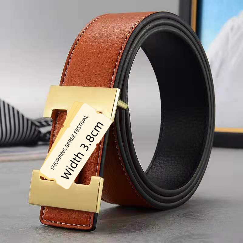 

casual fashion belts lychee striped smooth H buckle men belt designer Belt for womens mens chain ceinture luxury waistband woman alloy letter waistbands cowskin, Three colors options
