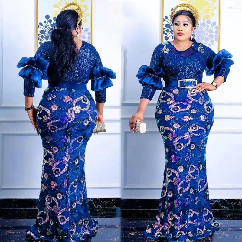 

Ethnic Clothing MD Traditional Ladies African Dashiki Women Dress Sequin Maxi Robes Dubai Boubou Gowns Africain Femme Embroidery Outfit