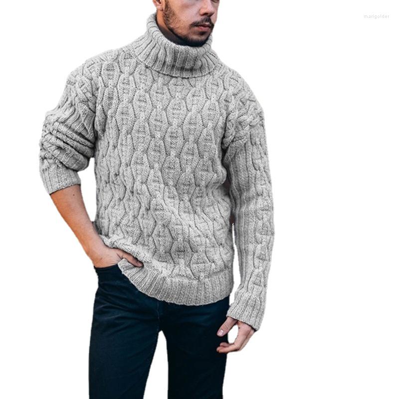 

Men's Sweaters 2022 Trend Men's Pullover Sweater Winter Warm Coats Men Clothing Knitted Tops, White