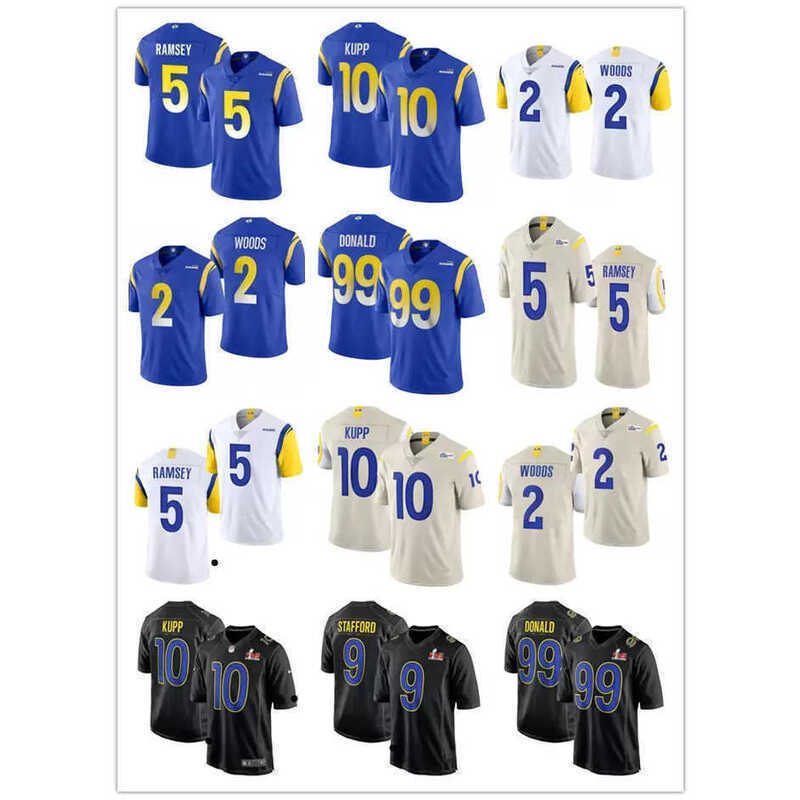 

Mens Jersey custom Men women youth Los Angeles''Rams''jersey 3 Odell Beckham Jr. 40 Von Miller 99 Aaron Donald 9 Matthew Stafford 10 Cooper, Color