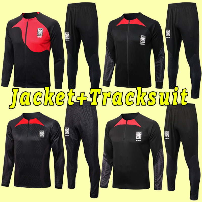

2022 South soccer jerseys Korean SON HWANG KIM JEONG SUNG LEE KWON 22 23 JERSEY FOOTBALL SHIRTS coat Long sleeve pants Tracksuit Jacket training shirt, As shown