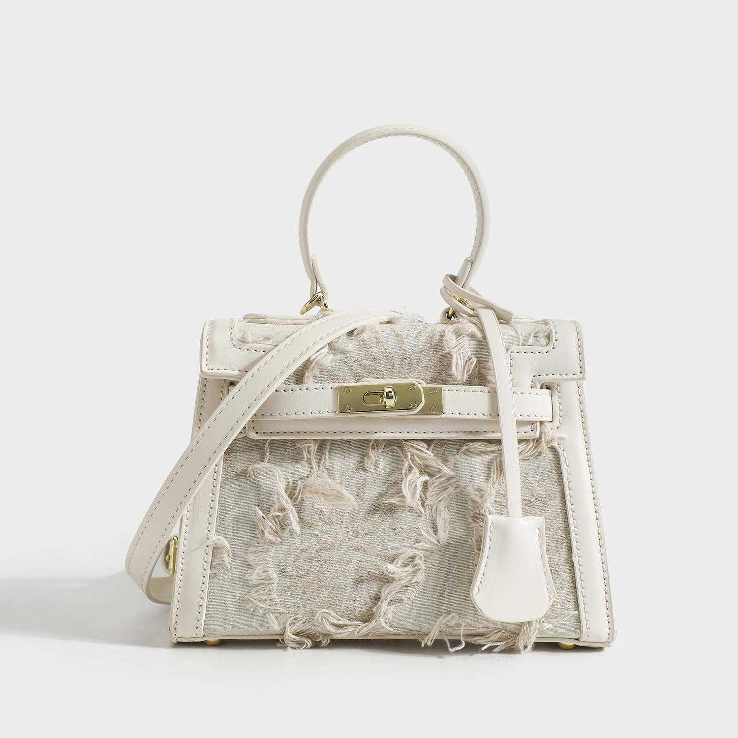 

h bag Classic Leather Fashion H ermese Bags Minority design Portable female 2022 new fashion chain summer versatile cross small square, Not for sale do not shoot