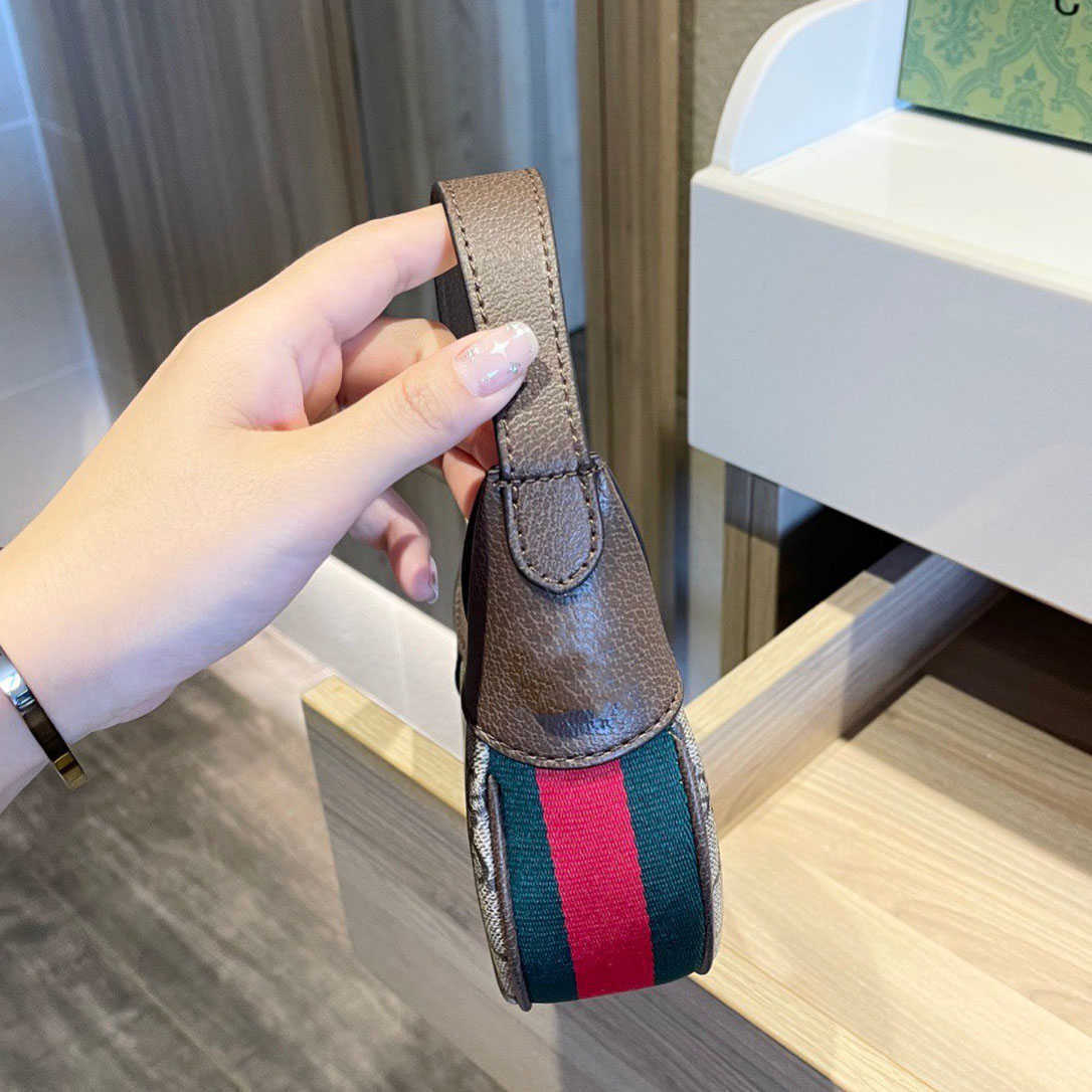 

2022 Designer Handbag Bag Women Leather Underarm Crescent Bag Shoulder Messenger Bag Vintage