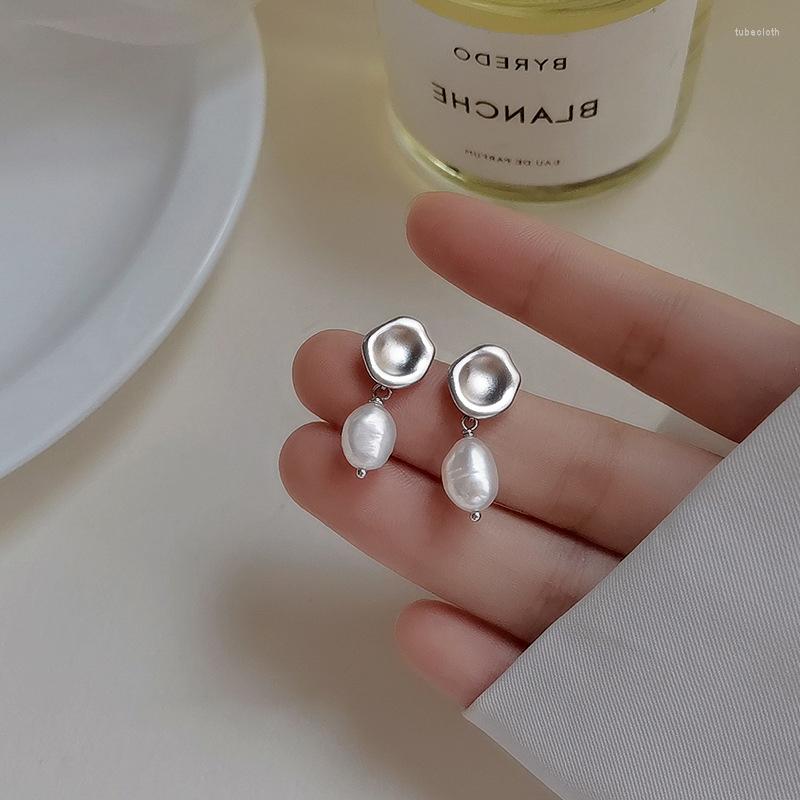 

Dangle Earrings Pearl Drop For Women Vintage Sweet Baroque Earring Wedding Party Jewelry Accessories Christmas Gift Mujer