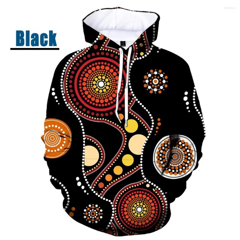 

Men' Hoodies 2022 Unisex Aboriginal Indigenous Vintage Ethnic Style 3D Printed Men/women Painting Art Tops