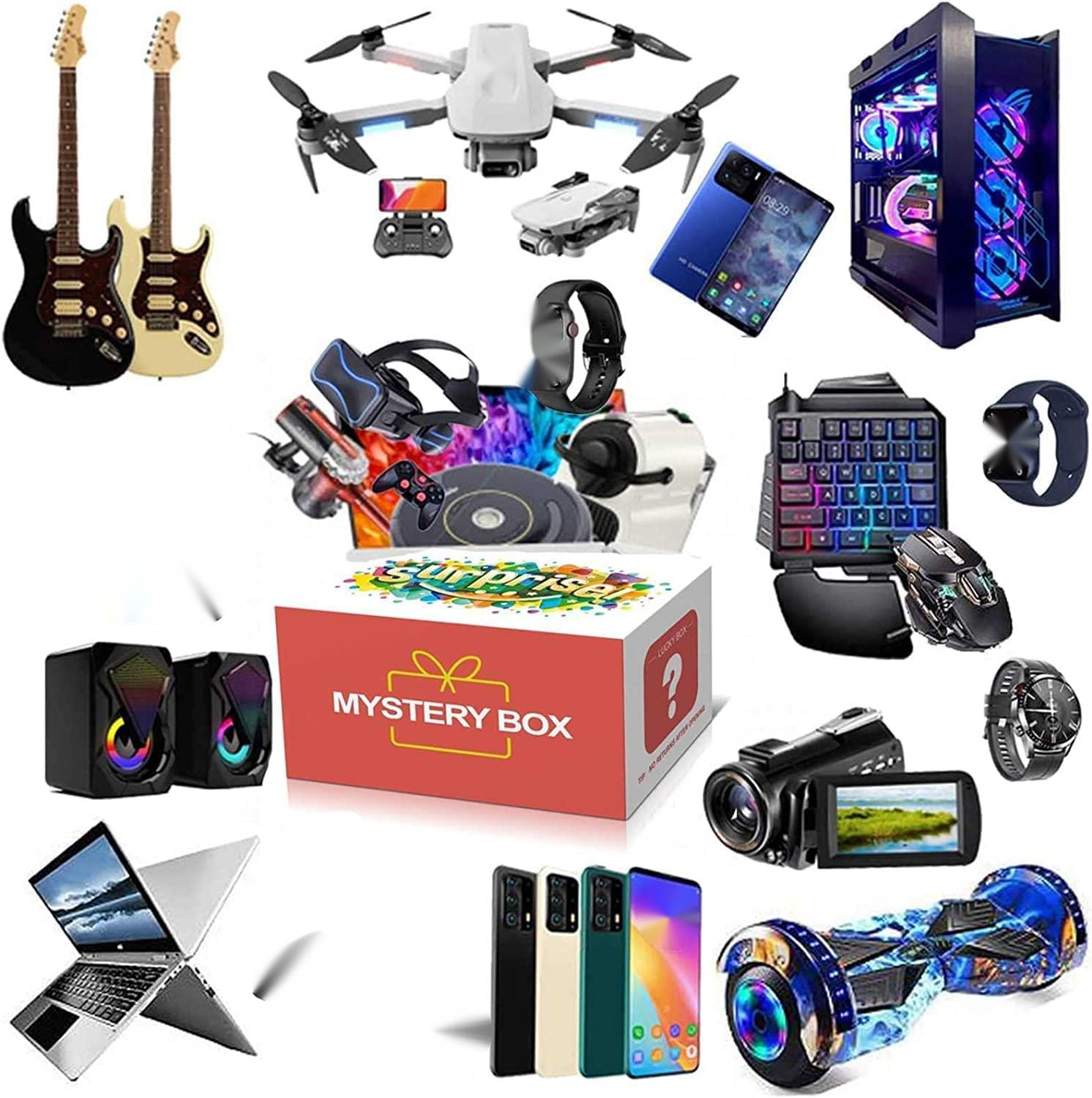 

Toys Cameras Drones Gamepads Earphone More Gift Digital Electronic Earphones Lucky Mystery Boxes Toys