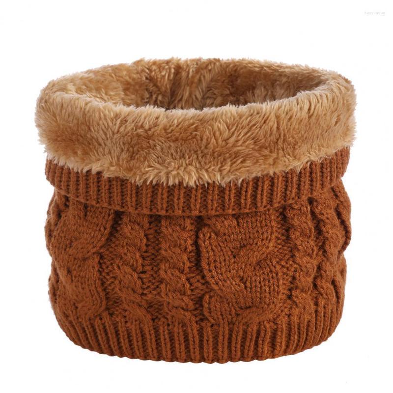 

Bandanas Neck Scarf Windproof Women Men Scarve Coral Fleece Sports Climbing Skiing Winter Warmer Tube For Children