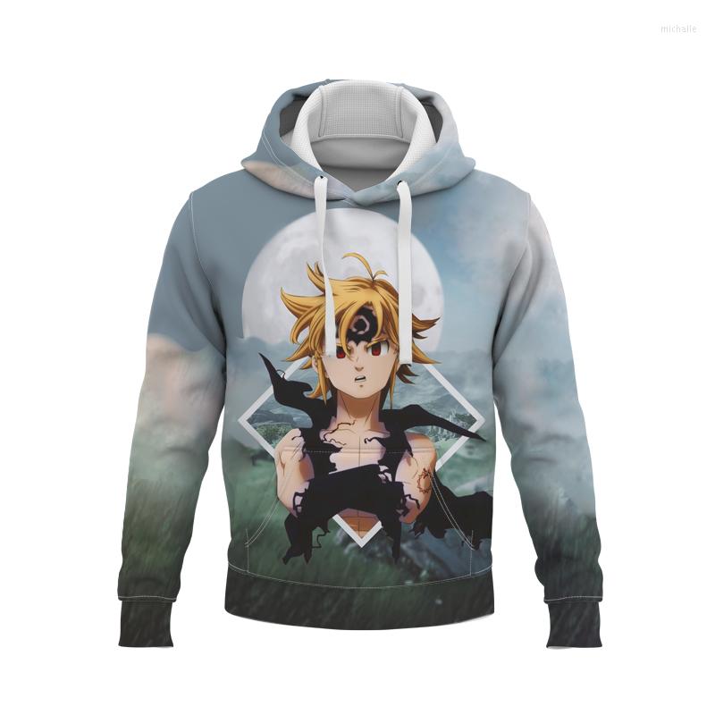 

Men' Hoodies Fashion Seven Deadly Sins Boys Hoodie 3D Printing Anime Men Women Sweatshirts Oversized Cute Casual Kids Clothing Tops, Dh11115270s