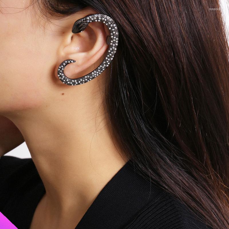 

Stud Earrings Wholesale 5 Black Snake Alloy Ladies Men's Jewelry Punk Style 2022