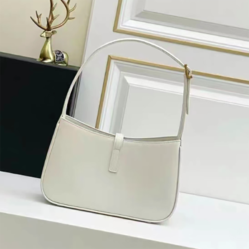 

hobo Designers Bags Luxurys woman Armpit Bag handbag Classic leather designer ladies shoulder Baguette multi-color fashion wholesale crossbody small purse white, Beige