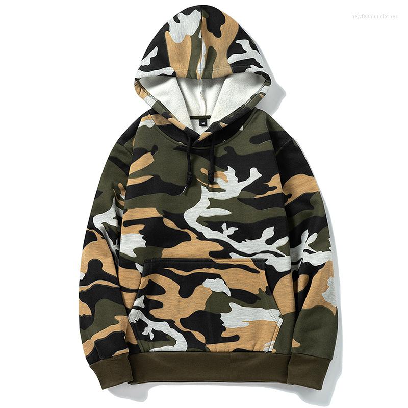 

Men's Hoodies Camouflage Men Autumn Winter Streetwear Hip Hop Sweatshirt Male Camo Hoody Army Military Men's Clothing, Wy03jm camouflage