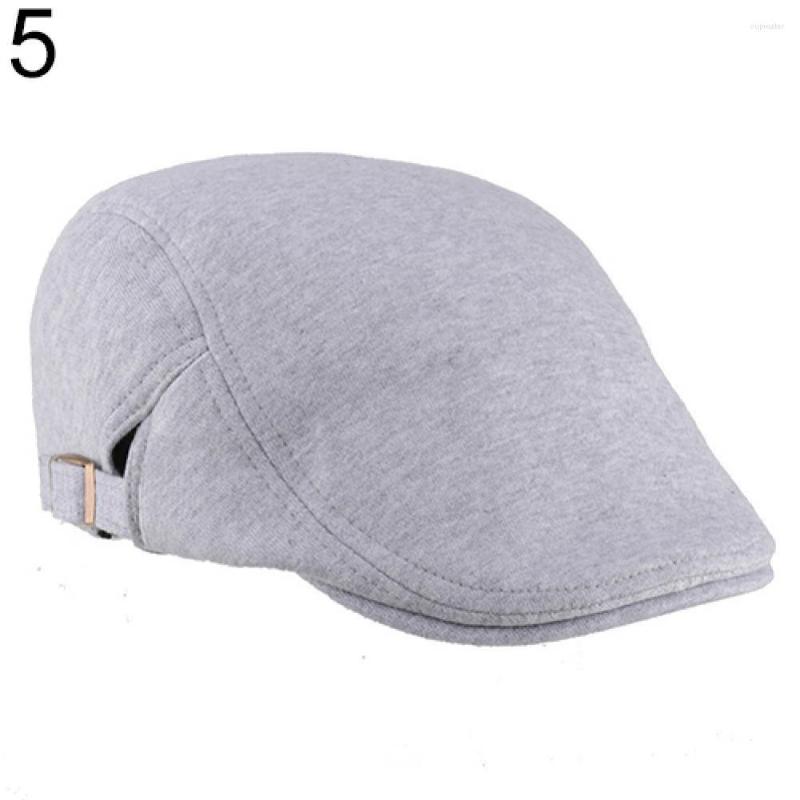 

Berets Caps Men Women Duckbill Fashion Classic Beret Cabbie Cowboy Flat Hat Golf Driving Cap, Black