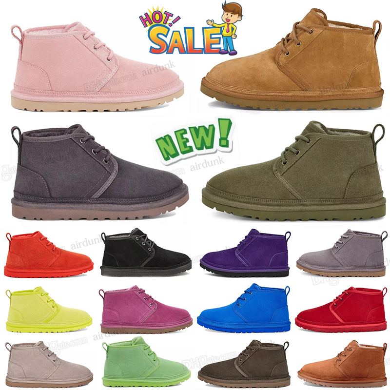 

2022 Designer Australia Classic Snow Winter Boots Men Neumel Suede boot Women Ankle Knee mens australian Newm Series booties women fur furry, 8#