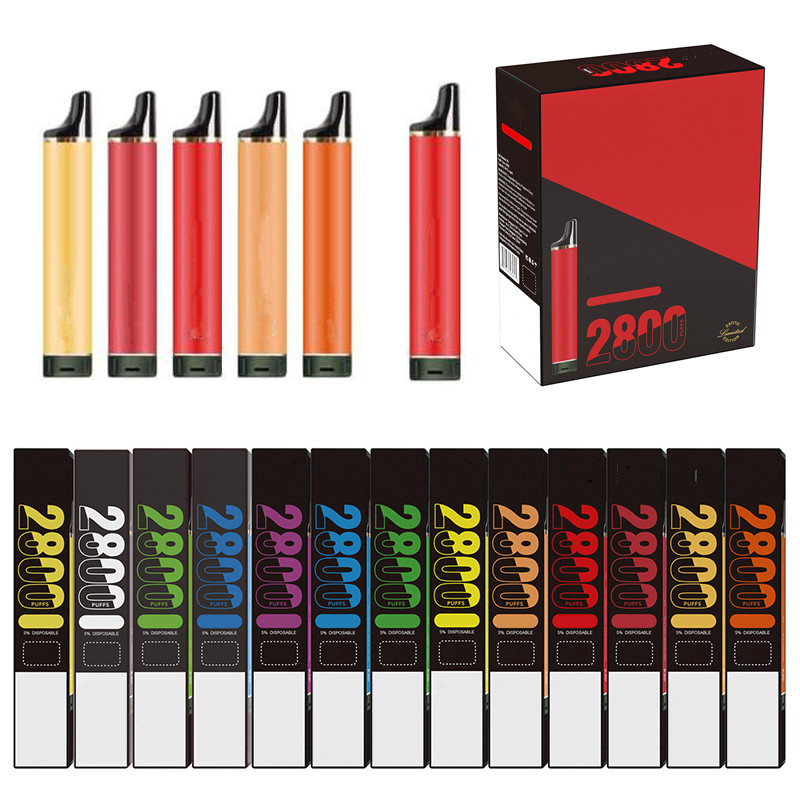 

Original Puffs Flex 2800 puff Bars disposable vape ZOOY 1600Puffs pen E Cigarette kits 6.5ML prefilled 23 Colors