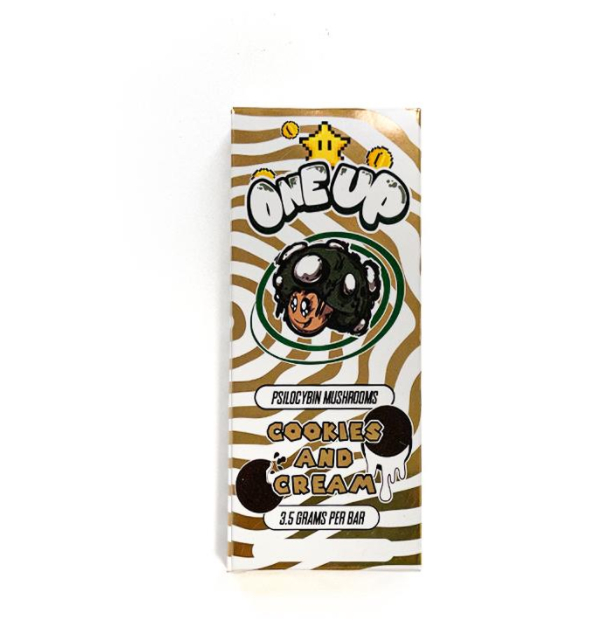 

100pcs One Up Compitable milk Chocolate Packing Boxes Wrapper Mushroom Bar 3.5G grams Packaging Pack Package Box wholesale