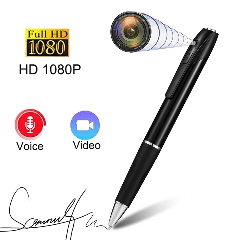 

Camcorders Mini Camera Pen Pocket Sport Digital Voice Video Recorder for Business Conference 1080P Wearable Body Micro Cam Security Cameras 221108, Only camera