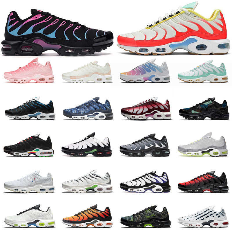 

TN Plus Mens Running Shoes Black Laser Blue White Crater Miami Vice Triple White Trainers Sports Sneakers size 36-46, Blue hex