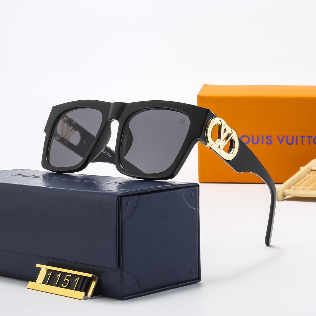 

Luxury Designer 16 Styles Sunglasses Eyeglasses Shades Fashion Gucci Louis Vuitton Fashion Classic Lady Mirrors for Women Men Driving sunglasses gg v