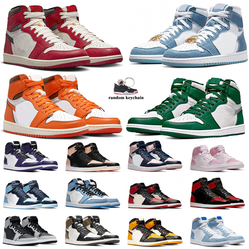 

OG Starfish 1 Basketball Shoes Jumpman 1 low Reverse Denim Gorge green Starfish Lost Found Mocha Taxi Chicago Bred Patent Hyper Royal UNC Mens Trainer Sport Sneakers, #1