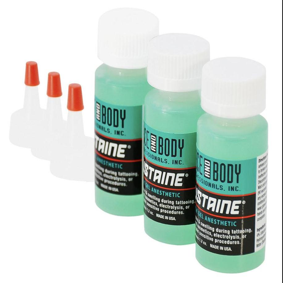 

FACE AND BODY Sustaine Blue Gel for Tattoo & Permanent Makeup Eyebrow Lip Eyeliner Microblading 1 2oz Assitance Care2174290x