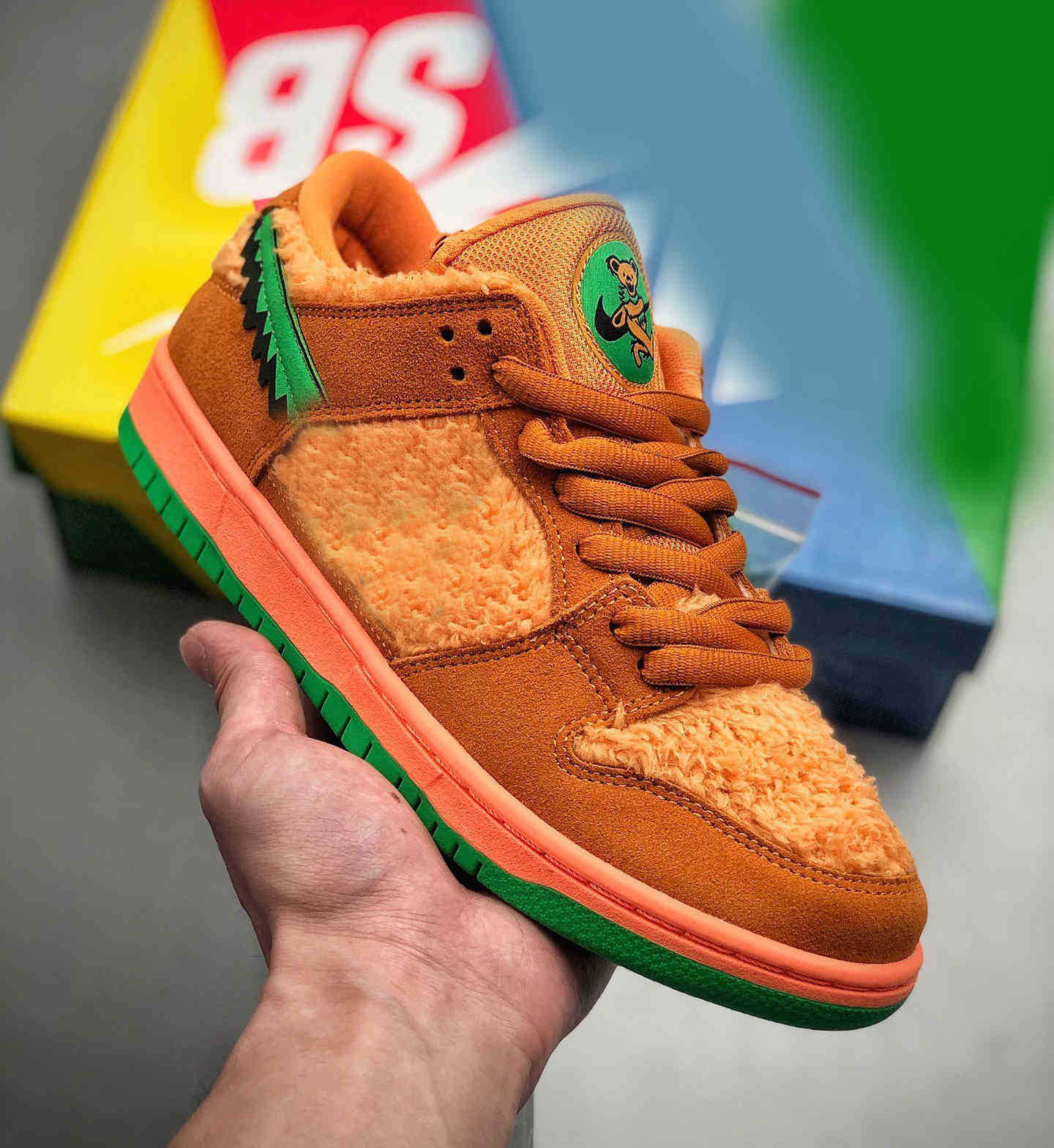 

Brand Shoes High SB dunked Travis Scotts Low Three Bear Pack dunkeds Skateboards, Blue