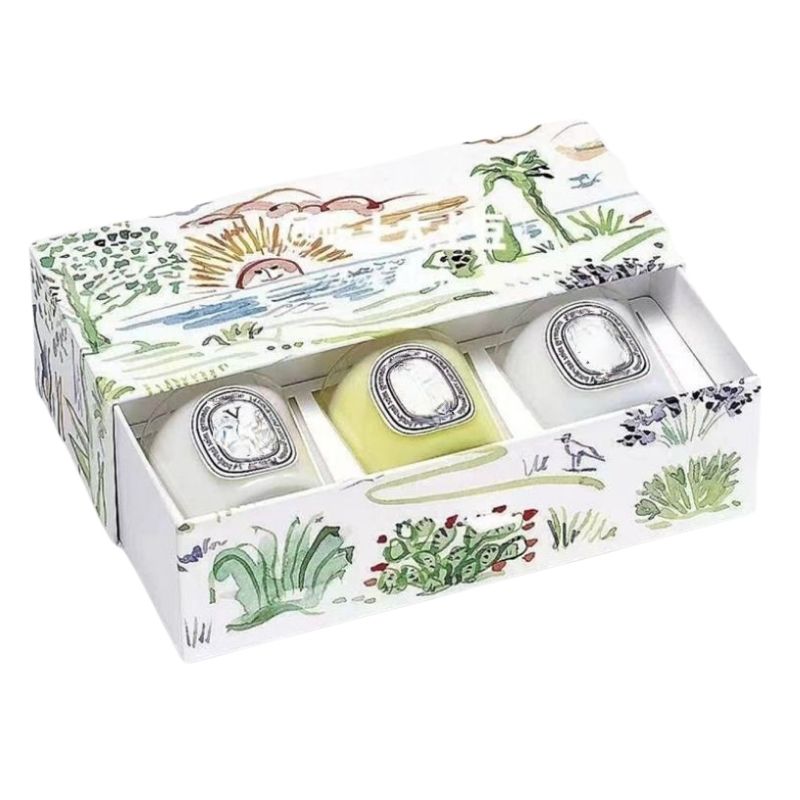 

Candles Scented Candle Including Box Dip Colllection Bougie Pare Home Decoration Collection Item Summer limited Christmas riding lantern gift set gift