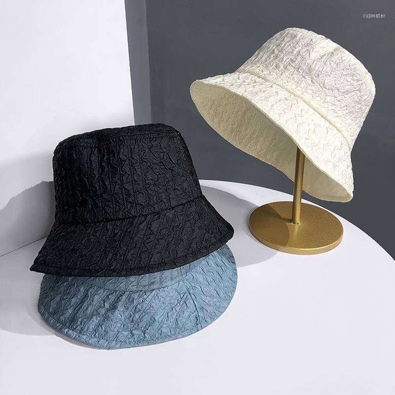 

Berets 2022 Ins Style Korean Version All-match Fisherman Hat Women's Spring And Summer Thin Shade Soft Casual Panama