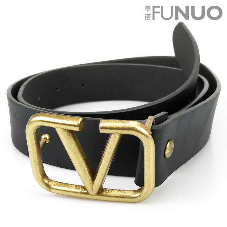 

Belts Women's large V-button PU leather wide belt fashionable and versatile decorative dress waist belt, Black