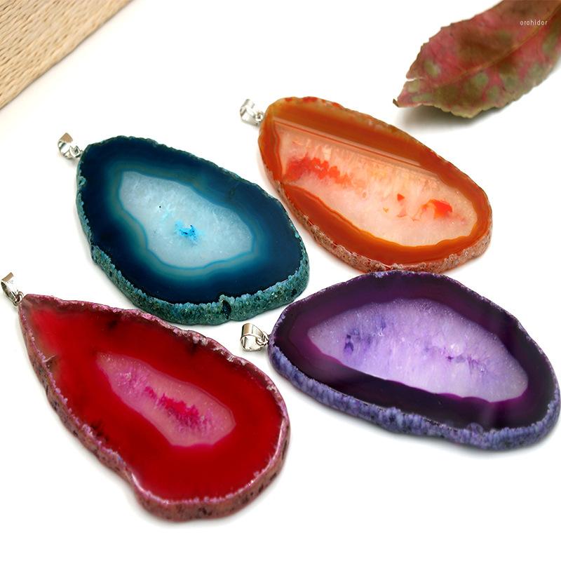 

Charms Natural Crystal Stone Fashion Multicolor Landscape Lighting Pendant Jewelry DIY Necklace Bracelet Earrings Accessories