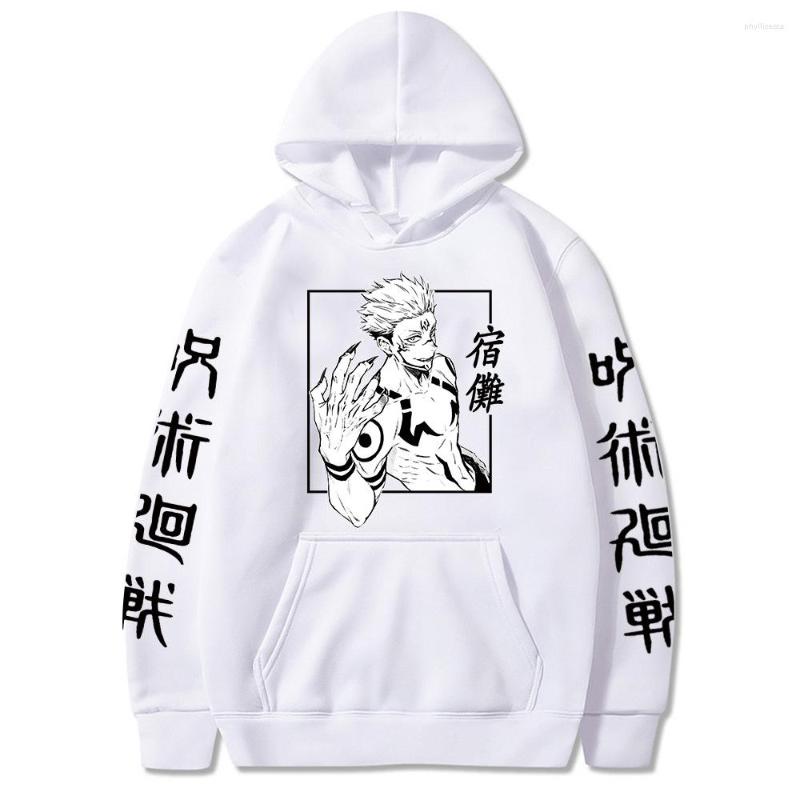 

Men's Hoodies Printed Anime Jujutsu Kaisen Kawaii Men Women Winter Warm Casual Fashion Pullover Harajuku Oversized Sweatshirts