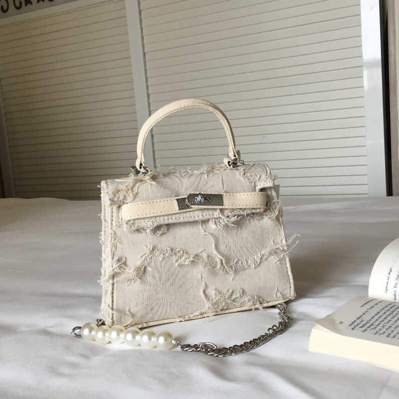 

h bag Classic Leather Fashion H ermese Bags Niche design 2022 new fashion handmade beggar chain women Canvas splicing portable, Not for sale do not shoot