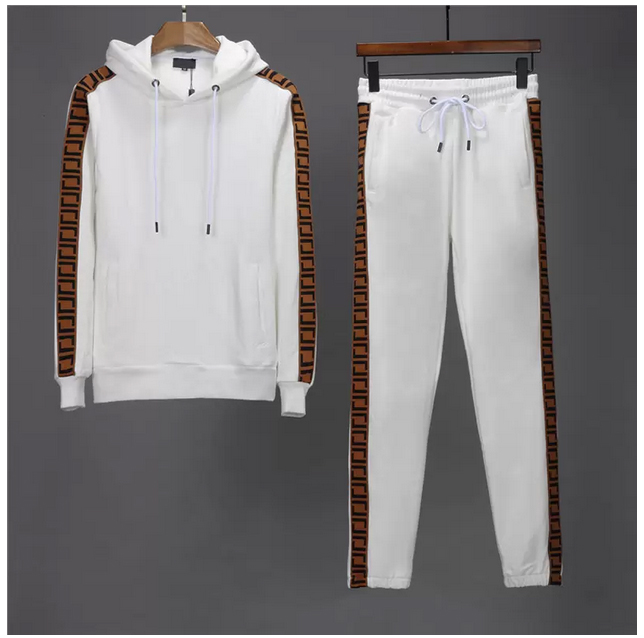 

Men's Tracksuits designer Soccer track set jacket Pants sweatshirt sweat s coats jackets Casual sweatshirts training Q6VX, White
