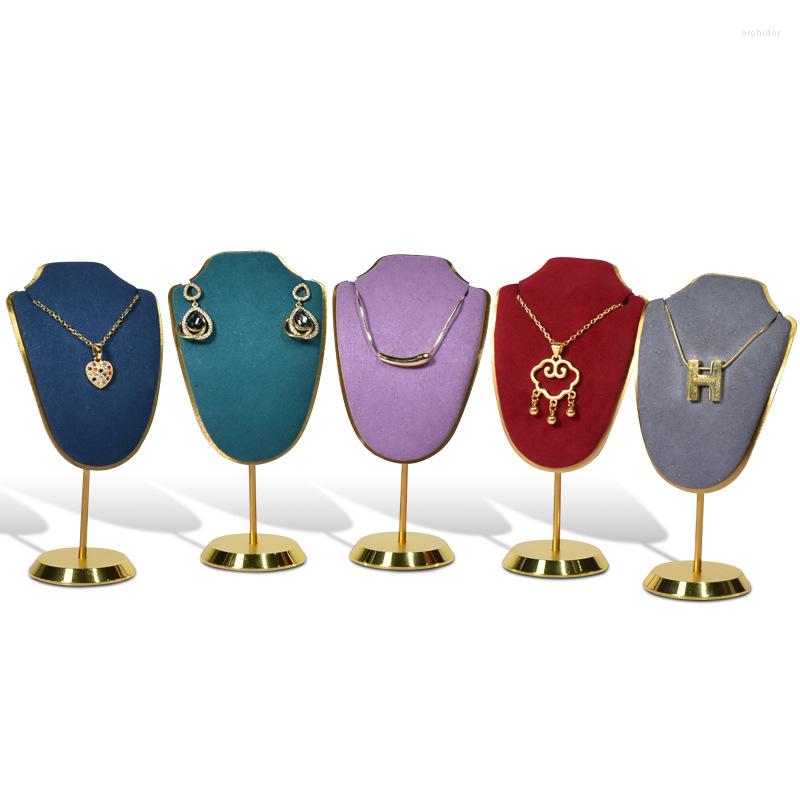 

Jewelry Pouches Mini Necklace Holder Pendant Display 11cm-15cm Heigh Jewellry Mannequin Bust