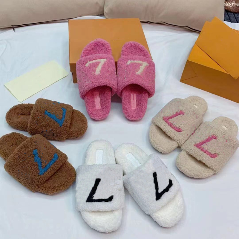 

Designer Slippers Retro Cozy Comfy Plush Warm Slipon Foam Fashion flip flops Winter Soft Fuzzy Indoor House Shoes with Memory Foam for Men Wome