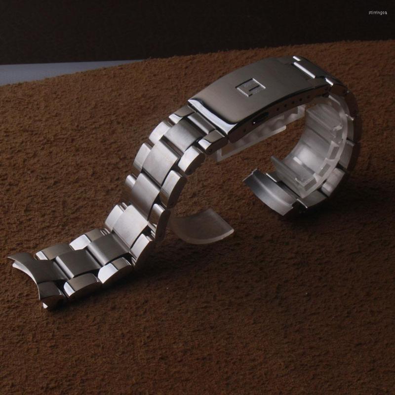 

Watch Bands Stainless Steel Watchband For 1853 Speed Series T116 Strap T116617 Men's Accessories 22mm Watches Bracelets Polished Matte