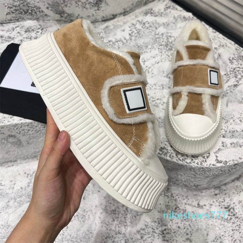 

Casual Shoes Designer Women Fashion Leather Canvas shoe Lace Up Round Toe, As show6